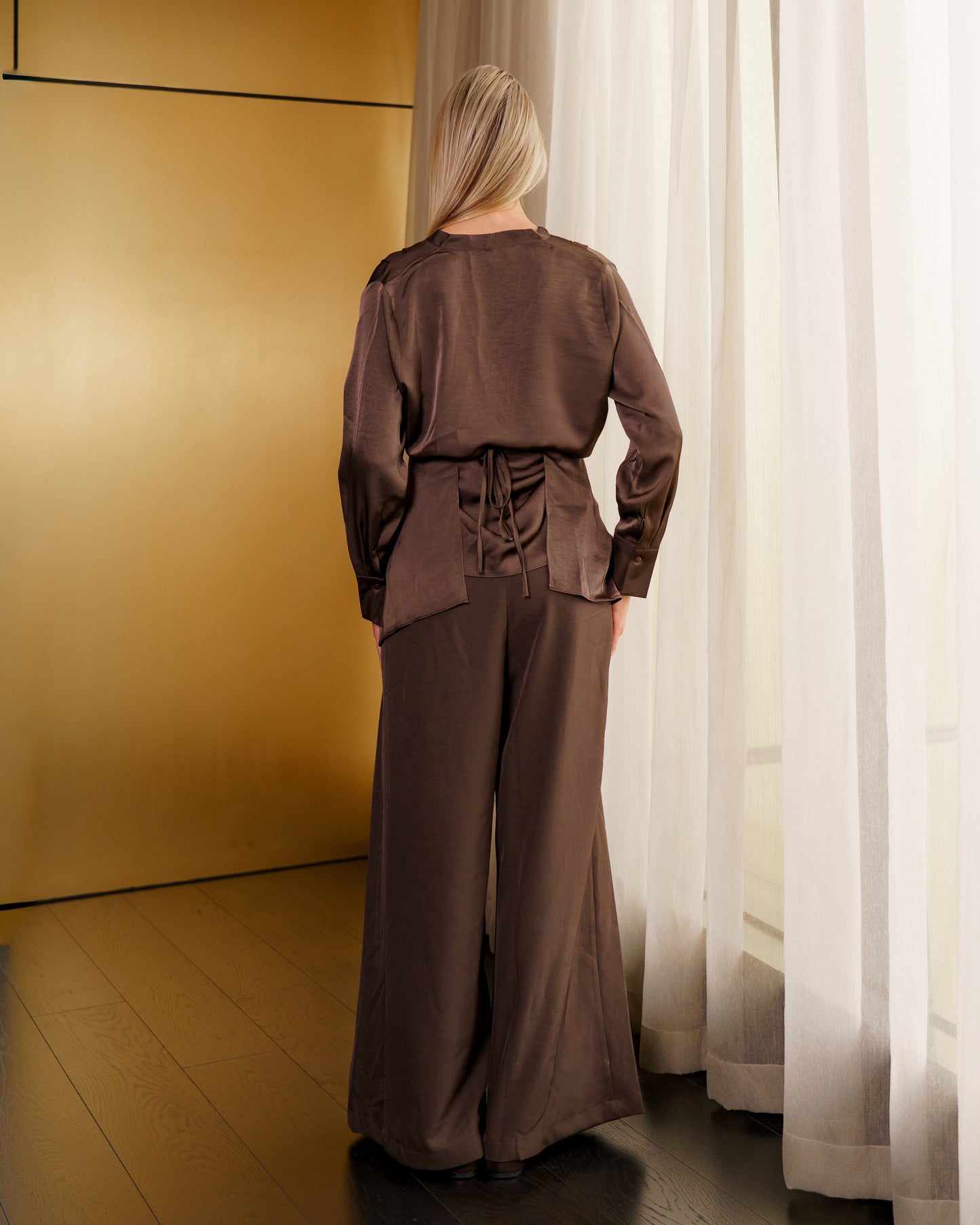 Celeste Satin Blouse