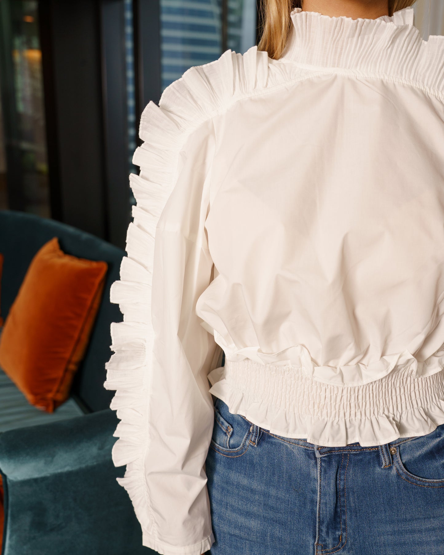 Luna Frill Blouse