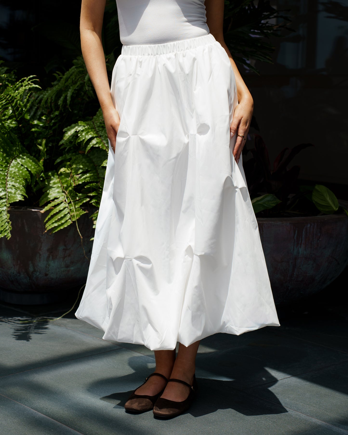 Kendall White Skirt
