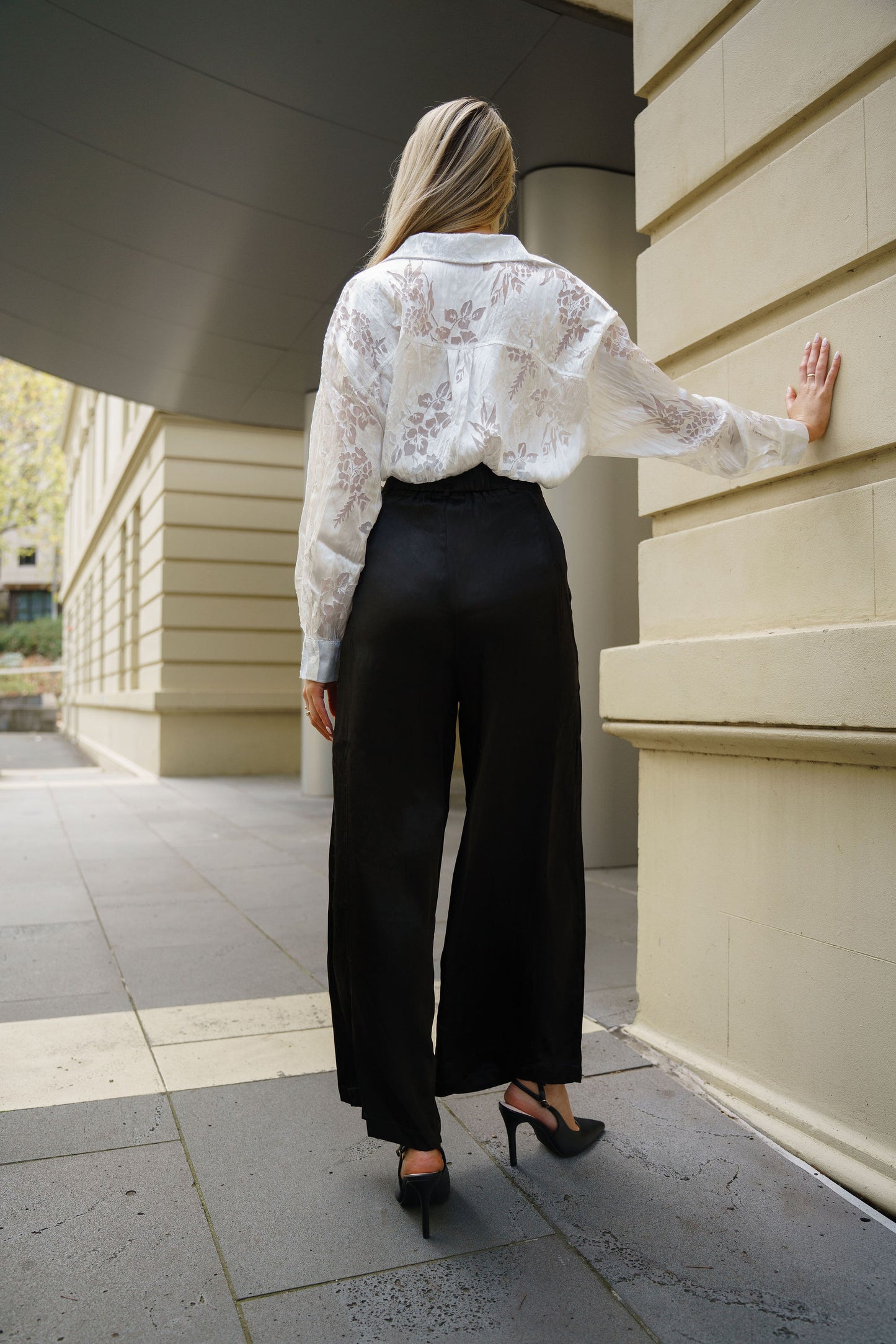 The Monaco Satin Pant